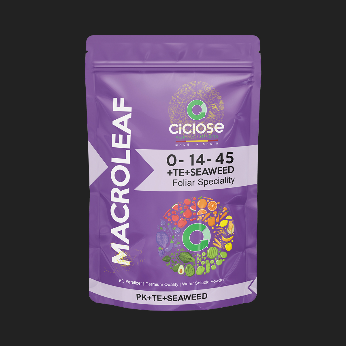 npk 0-14-45+te+3sw macroleaf fertilizer