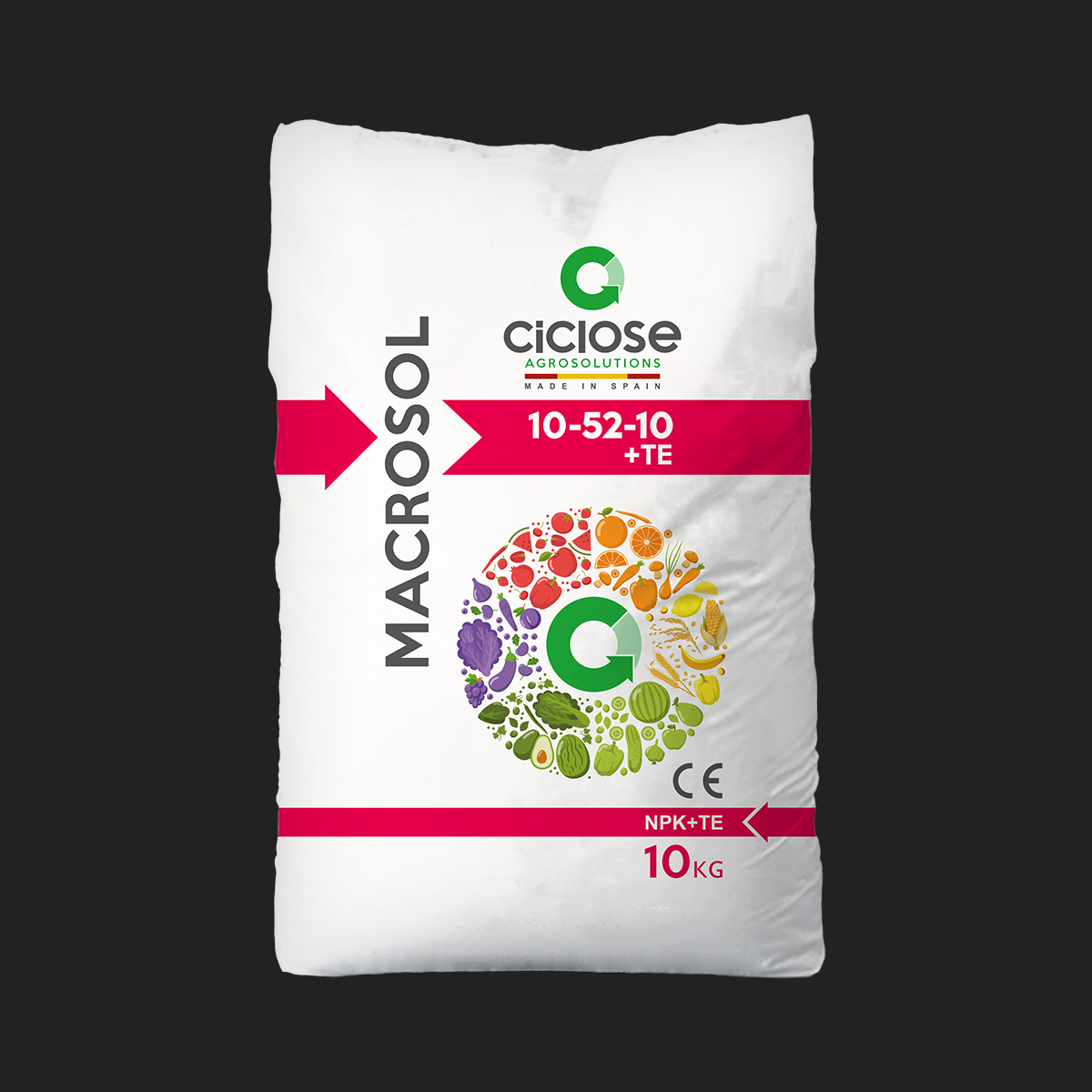 npk 10-52-10+te macrosol fertilizer